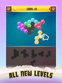Hexa Puzzle Games PRO: Jigsaw Block Puzzle IQ Test Screen Shot 9