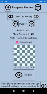 Blindfold Chess Training Screen Shot 1