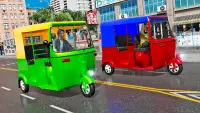 Rickshaw Driving Rickshaw Game Screen Shot 2