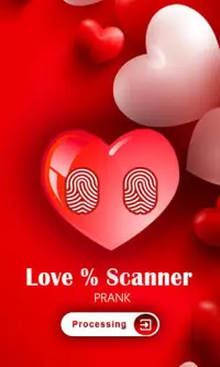 Love Calculator – Fingerprint scanner Prank Screen Shot 0