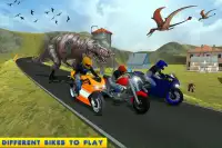 Dino Adventure Bike Racing Screen Shot 0