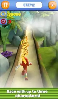 The Adventures of Sonic in Jungle Dash 3D Screen Shot 2