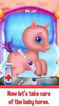 Лошадь Беременность Больница: Новорожденный Пони Screen Shot 14