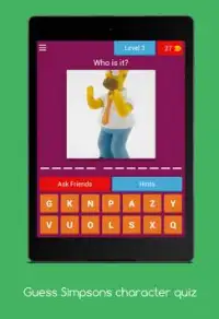 Guess The Simpsons character quiz Screen Shot 6