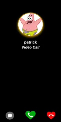 Bob the yallow call -video call & chat with sponge Screen Shot 1
