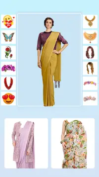 Women Fashion Saree-TrenchCoat Screen Shot 0