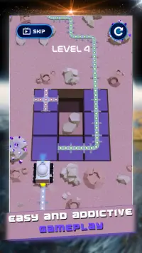 Space Rails - Puzzle Game Screen Shot 1