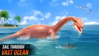 Sea Monster Dinosaur Game Screen Shot 2