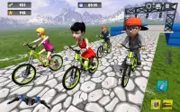 BMX Happy Guts Glory Wheels - Parcours d'obstacles Screen Shot 0