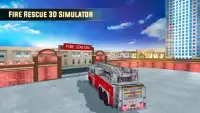 Fire Truck Rescue 3D Simulator Screen Shot 3