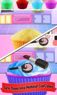 Pembuat cupcake makeup putri Makanan penutup untuk Screen Shot 2
