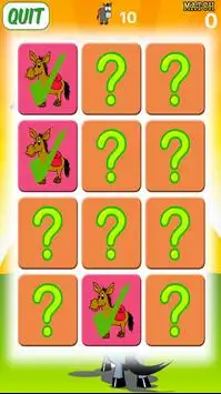 Kong Donkeys Match Games Kids Screen Shot 0