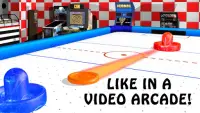 Air Hockey - glace à l'âge Glow Screen Shot 5