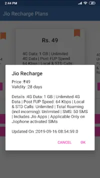 4G Recharge Plan : All in One Mobile Recharge Screen Shot 4