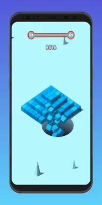Hole Run Cube and Block 3D Screen Shot 1
