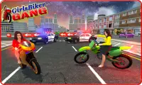 Girls Biker Gang 3D Screen Shot 0