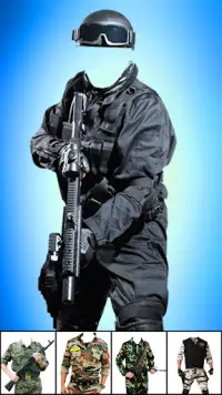 Commando Photo Suit Screen Shot 3