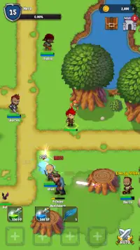 The Walking Hero (Auto Battle  Screen Shot 0
