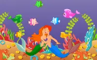 Kissing Game-Mermaid Love Fun Screen Shot 8