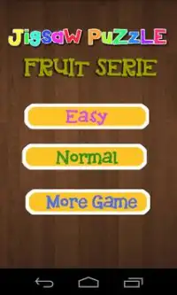 Fruit Jigsaw Puzzle for Kids Screen Shot 0