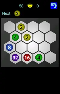 Master 2048 Hexagon Screen Shot 7