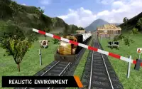 असली  रेलवे रेल गाडी भीड़ ड्राइव Screen Shot 4