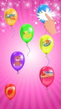 Balloon Pop Kids Game Screen Shot 4