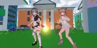 Anime Girls X Battleground: Free Fire Balls 3D Screen Shot 6