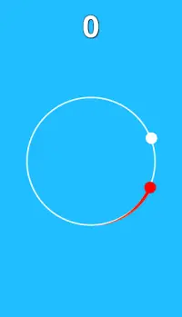 Red Ball: Tap the Circle - Addictive Arcade Game Screen Shot 1