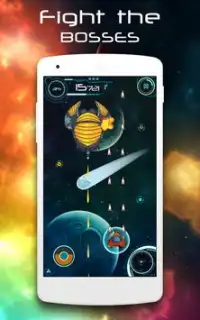 Galaxy shooter: raum spiele HD Screen Shot 1