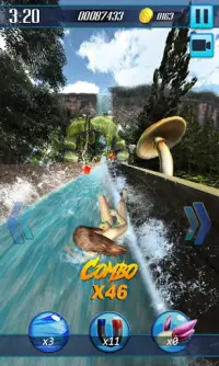 สไลด์เดอร์น้ำ - Water Slide 3D Screen Shot 5
