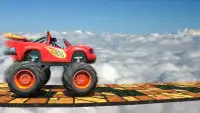 Monster Truck imposible:Tricky Tricky en la azotea Screen Shot 1