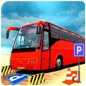 moderner Bus Simulator Parkplatz 3D-Bus-Spiele