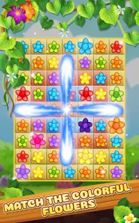 Flower Crush Jello – Match 3 Puzzle Screen Shot 1