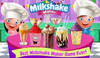 Milkshake Maker Chef-Frozen Smoothie Jeux de cuisi Screen Shot 5