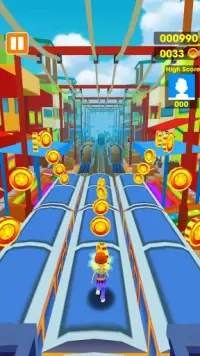 Subway Train Surf - Endless Surf Run Fun Screen Shot 4