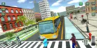 City Tour Coach Simulador de conducción en autobús Screen Shot 3
