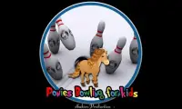 ponies bowling for kids Screen Shot 0