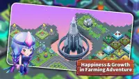 Space Farm: city farming game Screen Shot 18