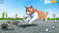 बिल्ली सिम्युलेटर किट्टी पालतू Screen Shot 3