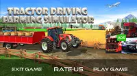 Tractor Driving Farm Simulator Screen Shot 1