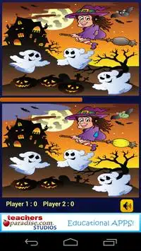 Halloween Game Find Difference Screen Shot 5