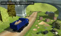 未舗装道路 3D建設 ゲーム Screen Shot 1
