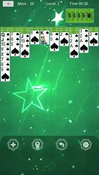 Spider Solitaire Screen Shot 4