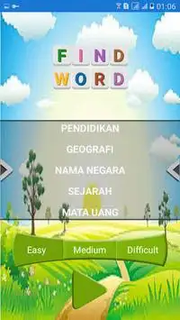 FIND WORD Screen Shot 2