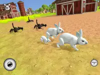 Wild Pet Rabbit Animal Sims -Forest Predator Craft Screen Shot 5