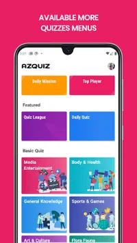 AzQuiz - Play Quiz and Trivia Screen Shot 0