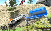 Police Car Simulator Van Drive Screen Shot 2