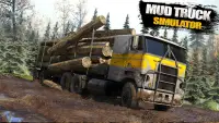 Mud Truck driver Truck Game 3D Screen Shot 0