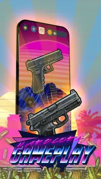 Pistol Handgun Tap Clicker Screen Shot 0